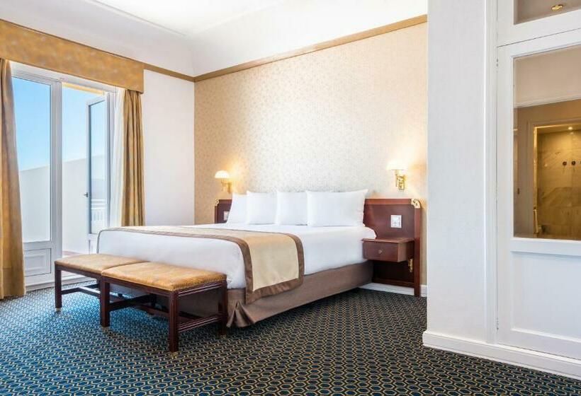 オーシャンビュースタンダードルームテラス付き, Eurostars Gran Hotel La Toja
