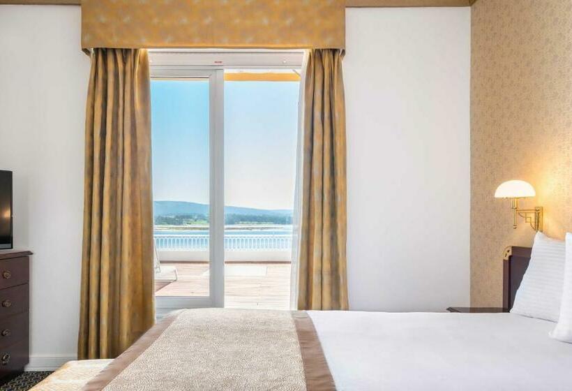 חדר סטנדרט נוף לים עם טרסה, Eurostars Gran Hotel La Toja