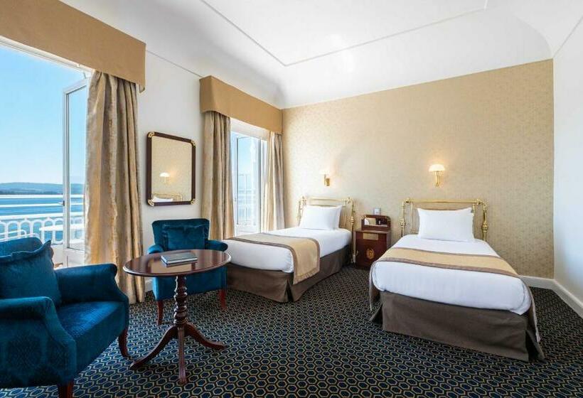 オーシャンビュースタンダードルームテラス付き, Eurostars Gran Hotel La Toja