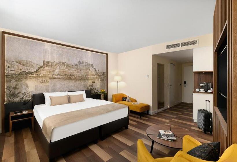 غرفة سوبيريور مزوَّدة بتراس, Grand Hotel Esztergom