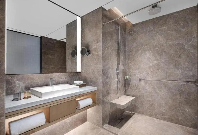 キングサイズベッドのスタンダードルーム, Courtyard By Marriott Nanjing Jiangning
