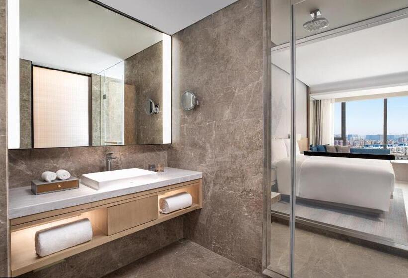 이그제큐티브 룸 킹사이즈 침대, Courtyard By Marriott Nanjing Jiangning