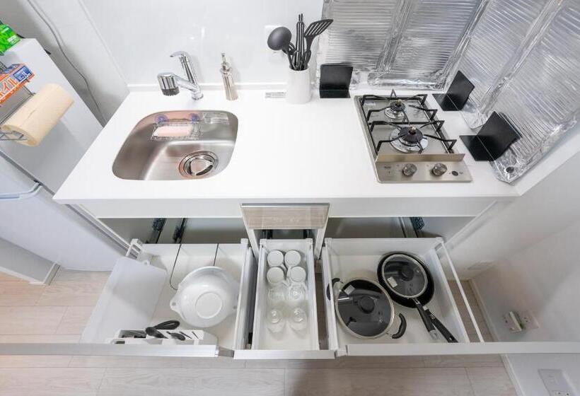 Apartamento 1 Dormitório com Terraço, Crystal Exe Nanki Shirahama 1