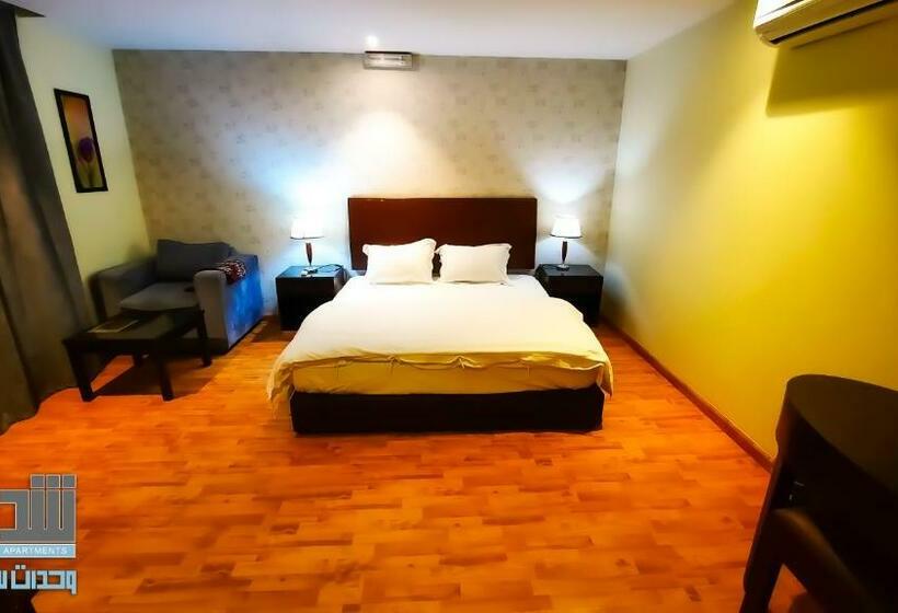 غرفة قياسية لذوى الاحتياجات الخاصة, شدون للشقق المخدومة