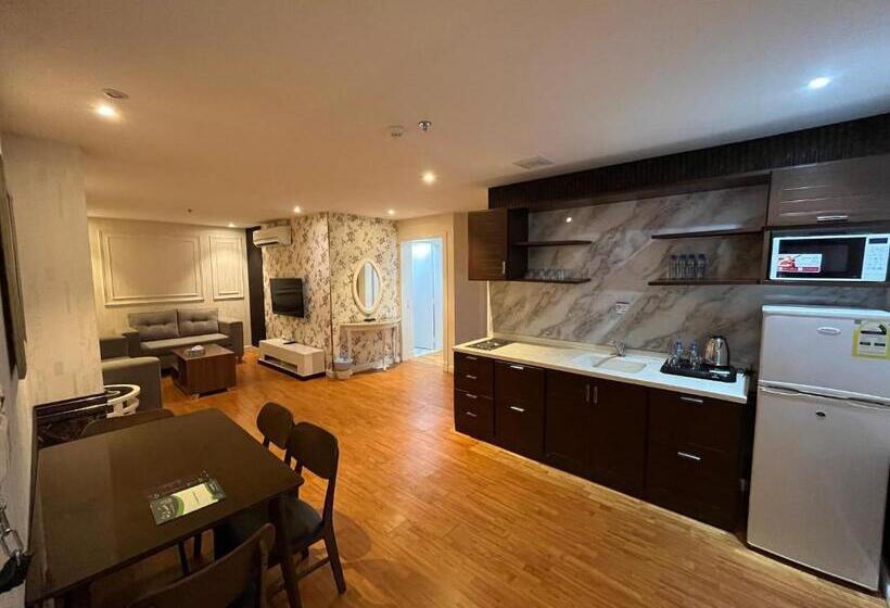 شقة غرفتين, شدون للشقق المخدومة