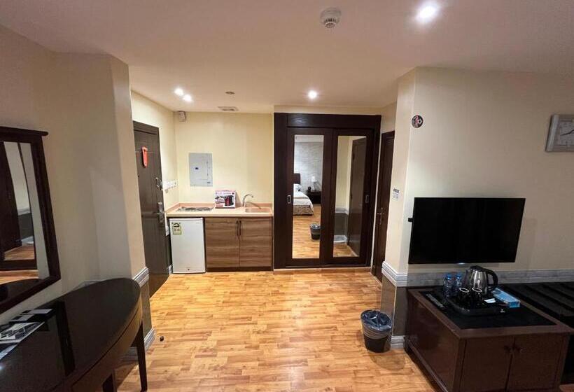 غرفة قياسية لذوى الاحتياجات الخاصة, شدون للشقق المخدومة