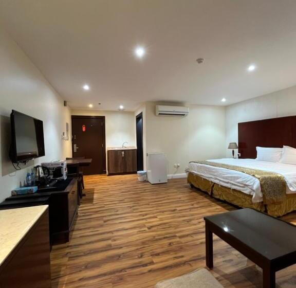 إستوديو قياسى سرير كينج, شدون للشقق المخدومة