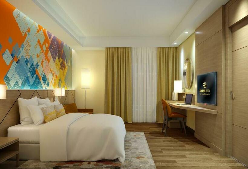 חדר דחוקס עם מיטת קינג, Sunway Hotel Big Box