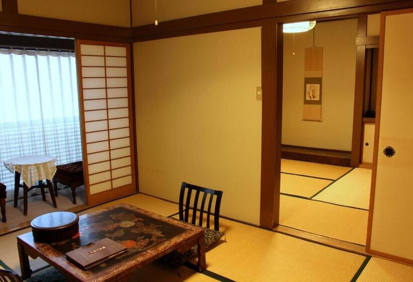 غرفة قياسية رباعية حمام مشترك, Historical Ryokan Senyukan