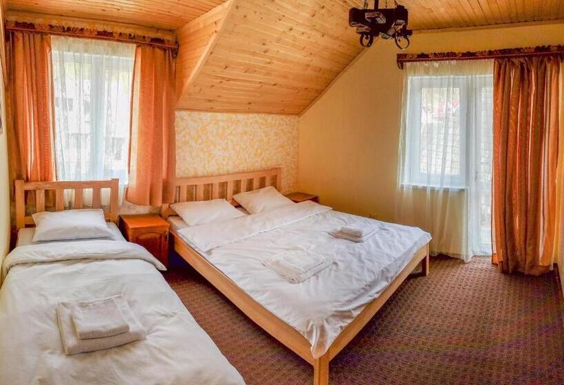 Standard Trippelrum, коло гір