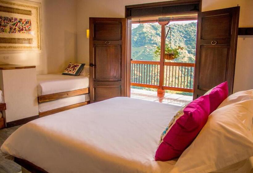 キングサイズベッドのデラックススイート, Finca Boutique El Diamante