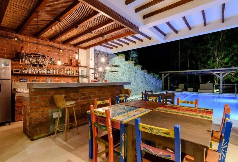 デラックスビラの１ベッドルーム, Finca Boutique El Diamante