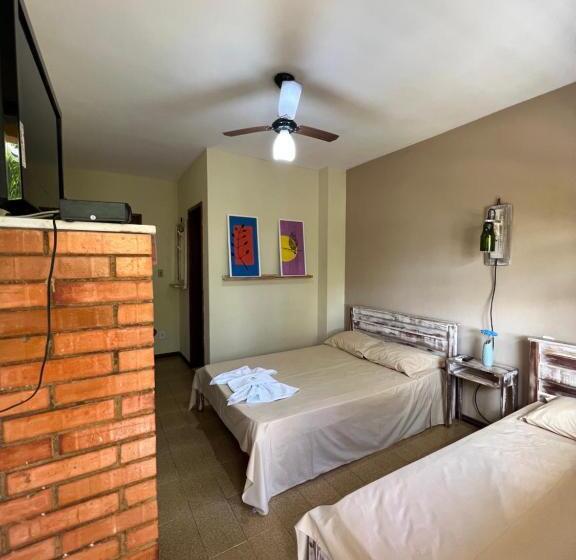 Quarto Triplo Superior, Pousada Por Do Sol