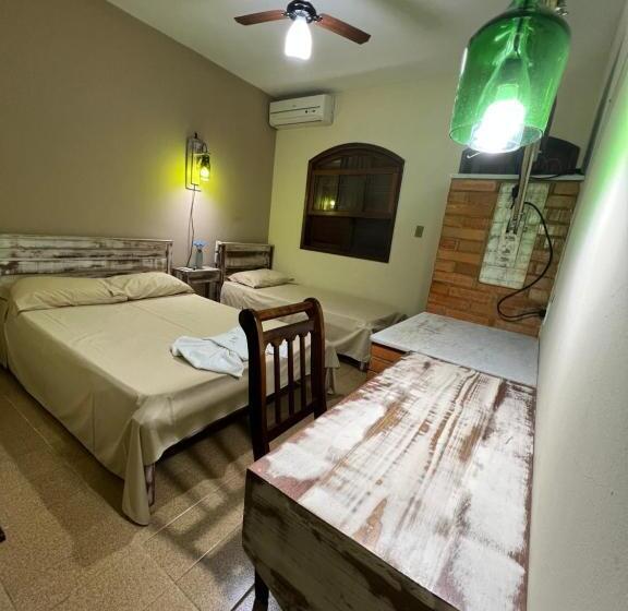 Quarto Triplo Superior, Pousada Por Do Sol