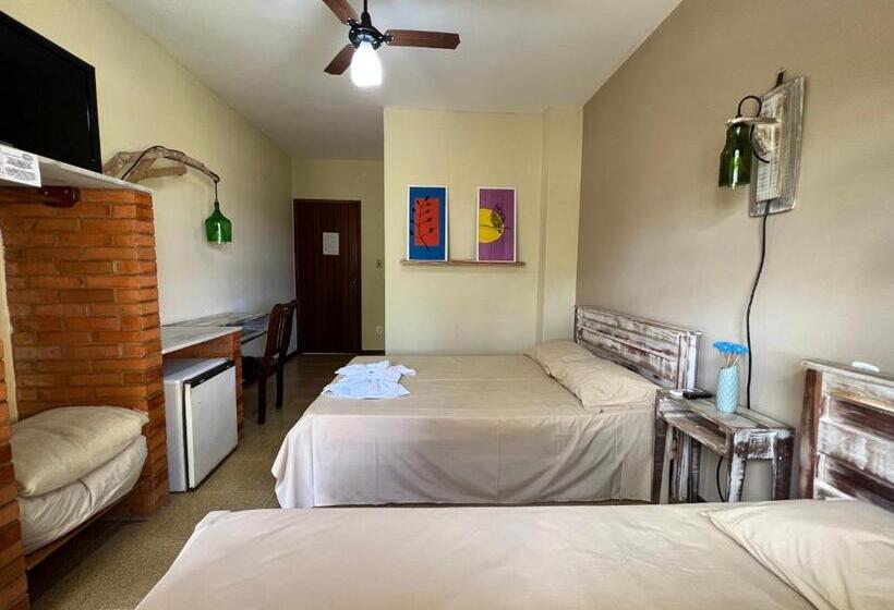 Quarto Triplo Superior, Pousada Por Do Sol