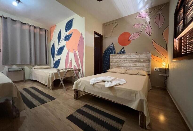 Quarto Superior Quádruplo, Pousada Por Do Sol