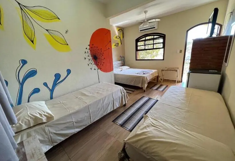 スーペリアの４人部屋, Pousada Por Do Sol