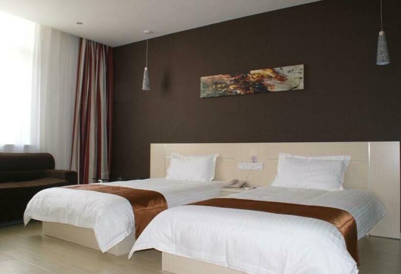 Номер Стандарт, Thank Inn Plus Hotel Jiangsu Taizhou Dainan Tuanjie