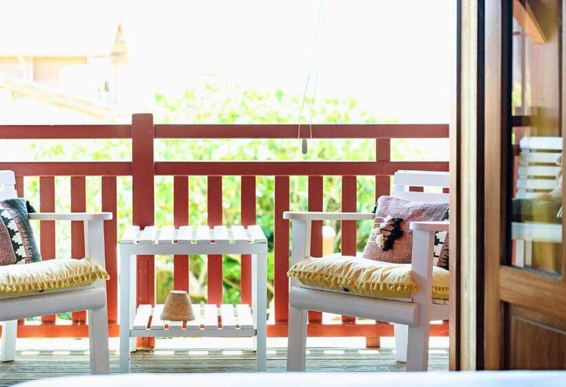 חדר סטנדרט נוף לים עם מרפסת, De La Plage