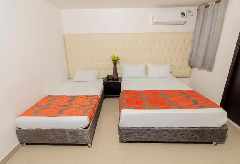 חדר סטנדרט, Caribe Plaza Barranquilla