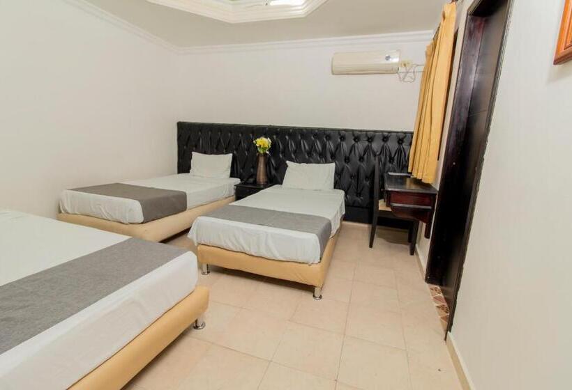 חדר סטנדרט לשלושה, Caribe Plaza Barranquilla