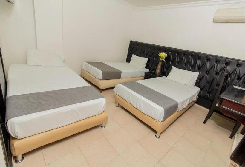 חדר סטנדרט לשלושה, Caribe Plaza Barranquilla