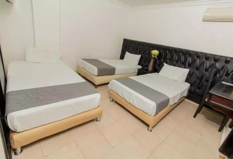 اتاق استاندارد سه نفره, Caribe Plaza Barranquilla