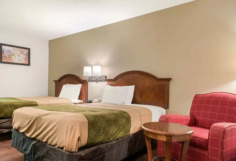 ２ダブルベッドのスタンダードルーム, Econo Lodge