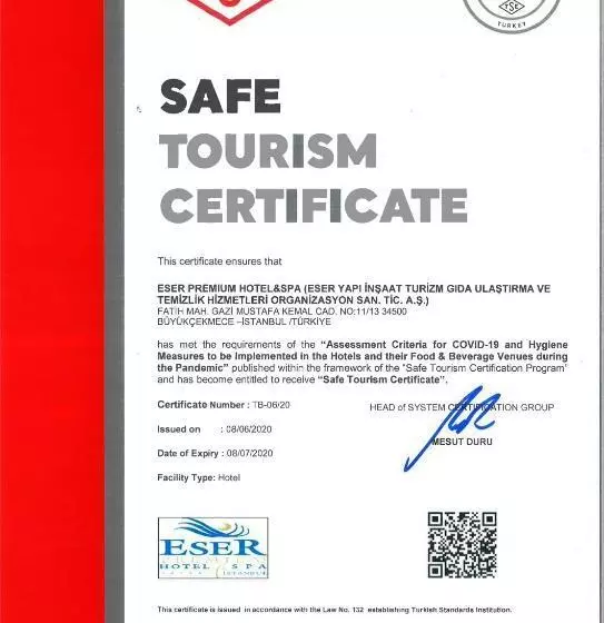 سوییت جونیور, Eser Premium Hotel & Spa