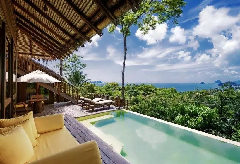 デラックスビラの１ベッドルーム, Six Senses Yao Noi