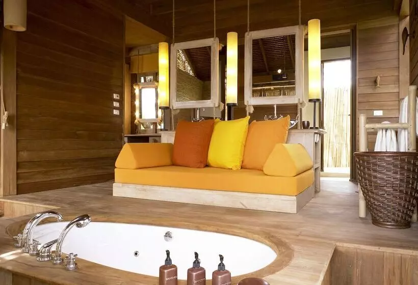 デラックスビラの１ベッドルーム, Six Senses Yao Noi