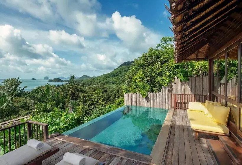 デラックスビラの１ベッドルーム, Six Senses Yao Noi
