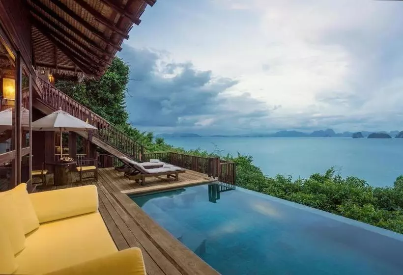 デラックスビラの１ベッドルーム, Six Senses Yao Noi