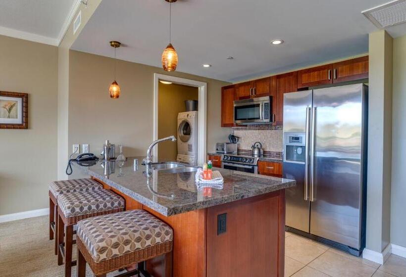 דירה בת חדר שינה 1 צדדית נוף לים, Outrigger Honua Kai Resort And Spa