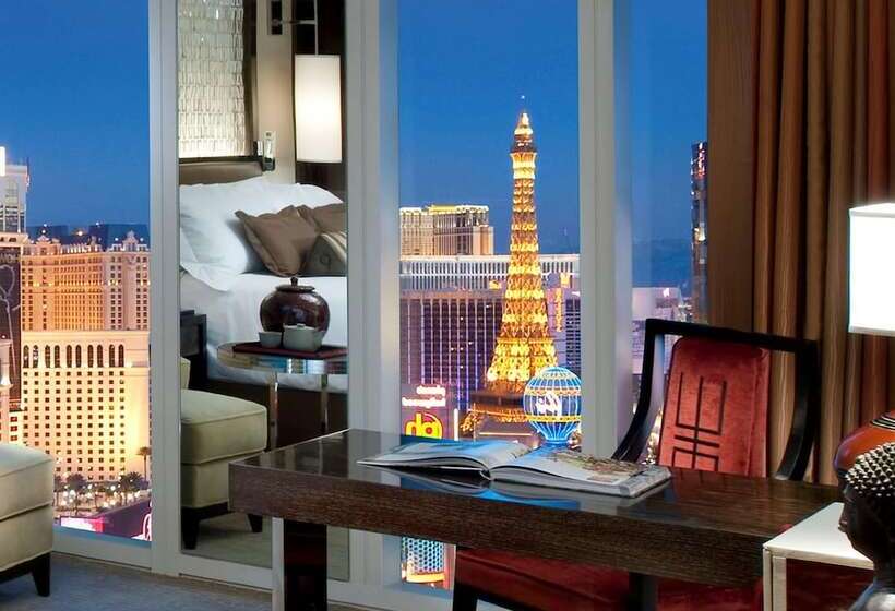 스탠다드 룸 더블 침대 2개, Waldorf Astoria Las Vegas