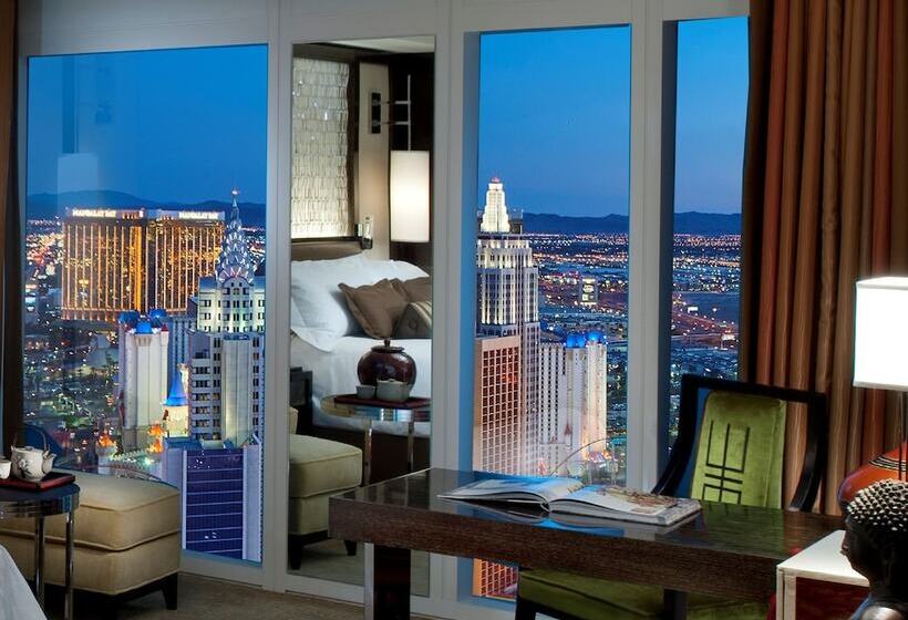 장애인을 위한 더블 침대 스탠다드 룸, Waldorf Astoria Las Vegas