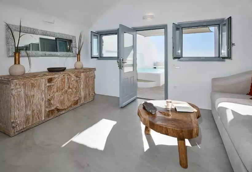 Huvila, 1 makuuhuone ja uima-allas, Iliovasilema Hotel & Suites