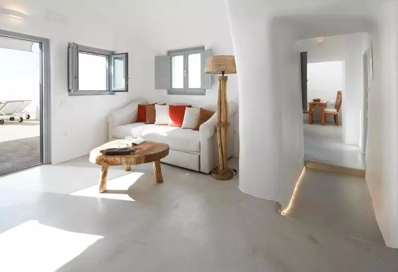 Huvila, 1 makuuhuone ja uima-allas, Iliovasilema Hotel & Suites