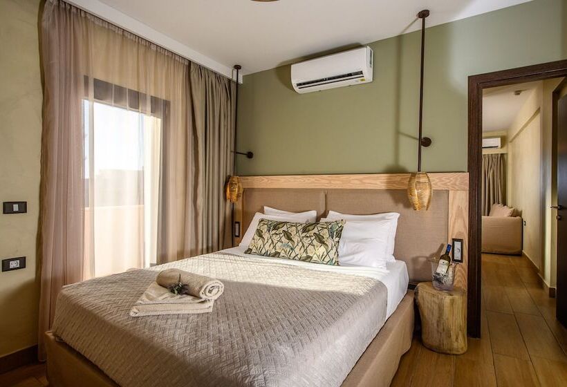 غرفة بريميوم مطلّة علي البحر, Esperides Resort Crete The Authentic Experience