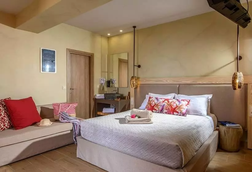 اتاق پرمیوم با چشم‌انداز دریا, Esperides Resort Crete The Authentic Experience
