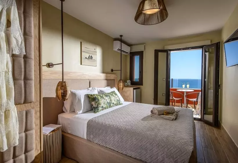 اتاق لوکس با چشم‌انداز دریا, Esperides Resort Crete The Authentic Experience