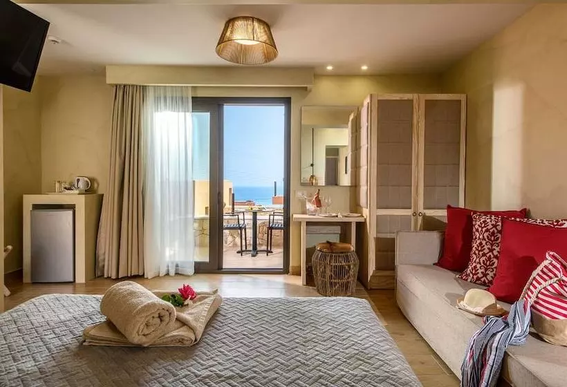 اتاق پرمیوم با چشم‌انداز دریا, Esperides Resort Crete The Authentic Experience