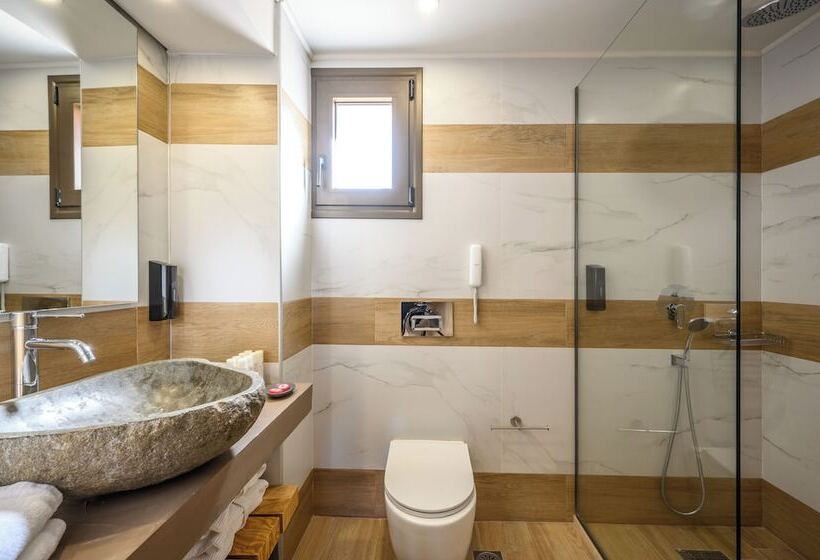 غرفة بريميوم مطلّة علي البحر, Esperides Resort Crete The Authentic Experience