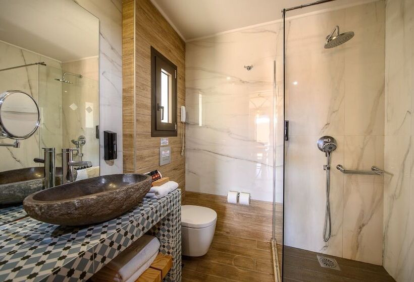 غرفة بريميوم مطلّة علي البحر, Esperides Resort Crete The Authentic Experience