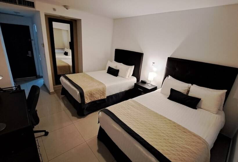 스탠다드 룸 더블 침대 2개, México Plaza Celaya