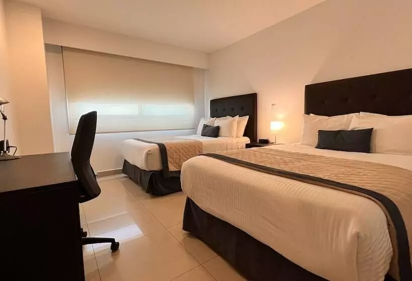 ２ダブルベッドのスタンダードルーム, México Plaza Celaya