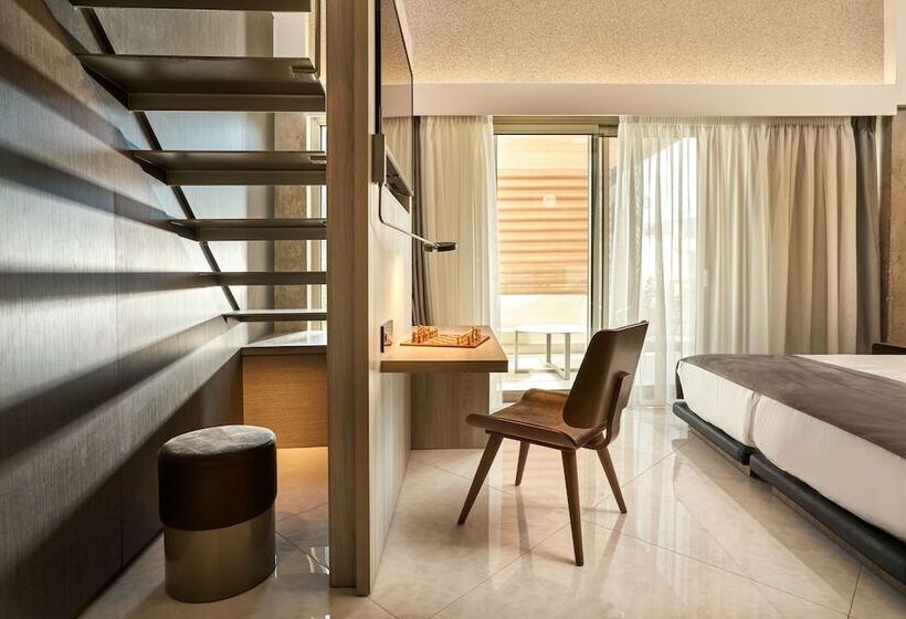 带1个卧室的公寓套房, Nautilux Rethymno By Mage Hotels