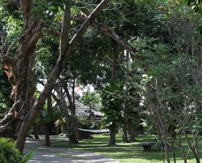 اتاق لوکس با چشم‌انداز استخر, Matahari Bungalow