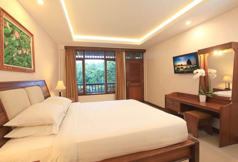 プールの見えるデラックスルーム, Matahari Bungalow