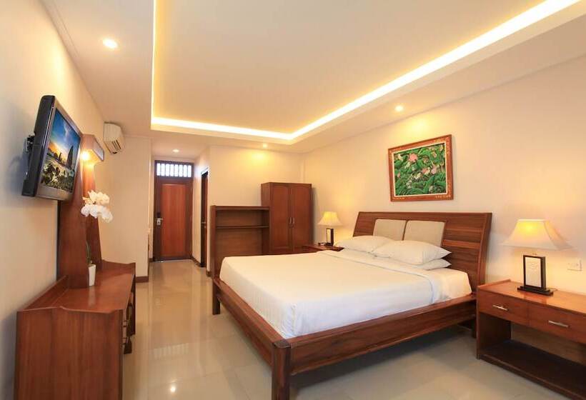 Quarto Deluxe Vista Piscina, Matahari Bungalow